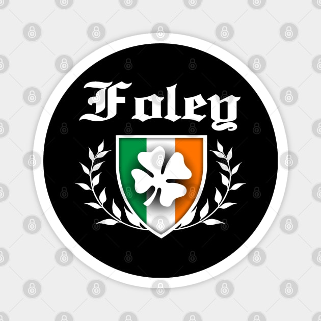 Foley Shamrock Crest Magnet by robotface